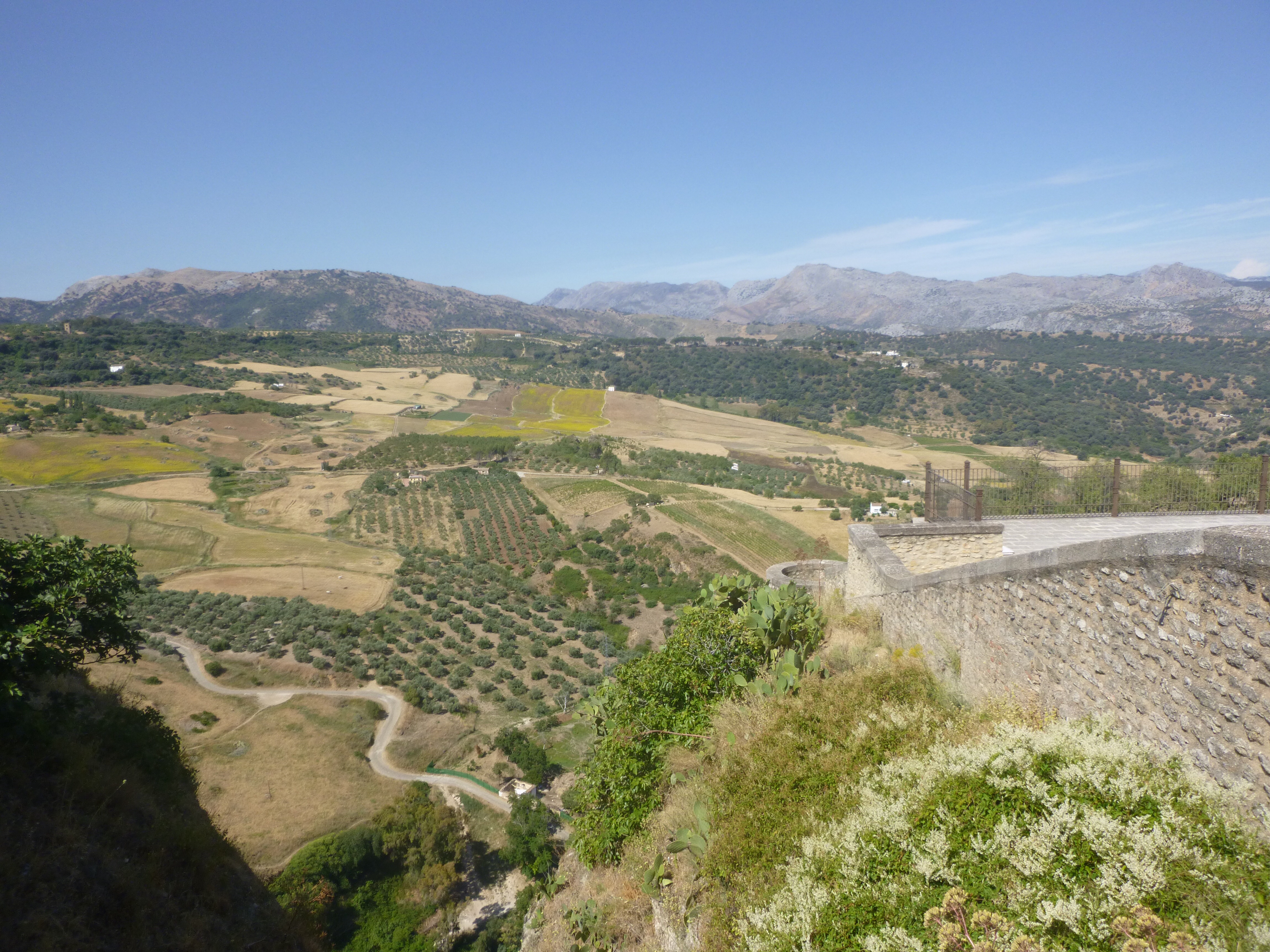 View From Top Of Ronda